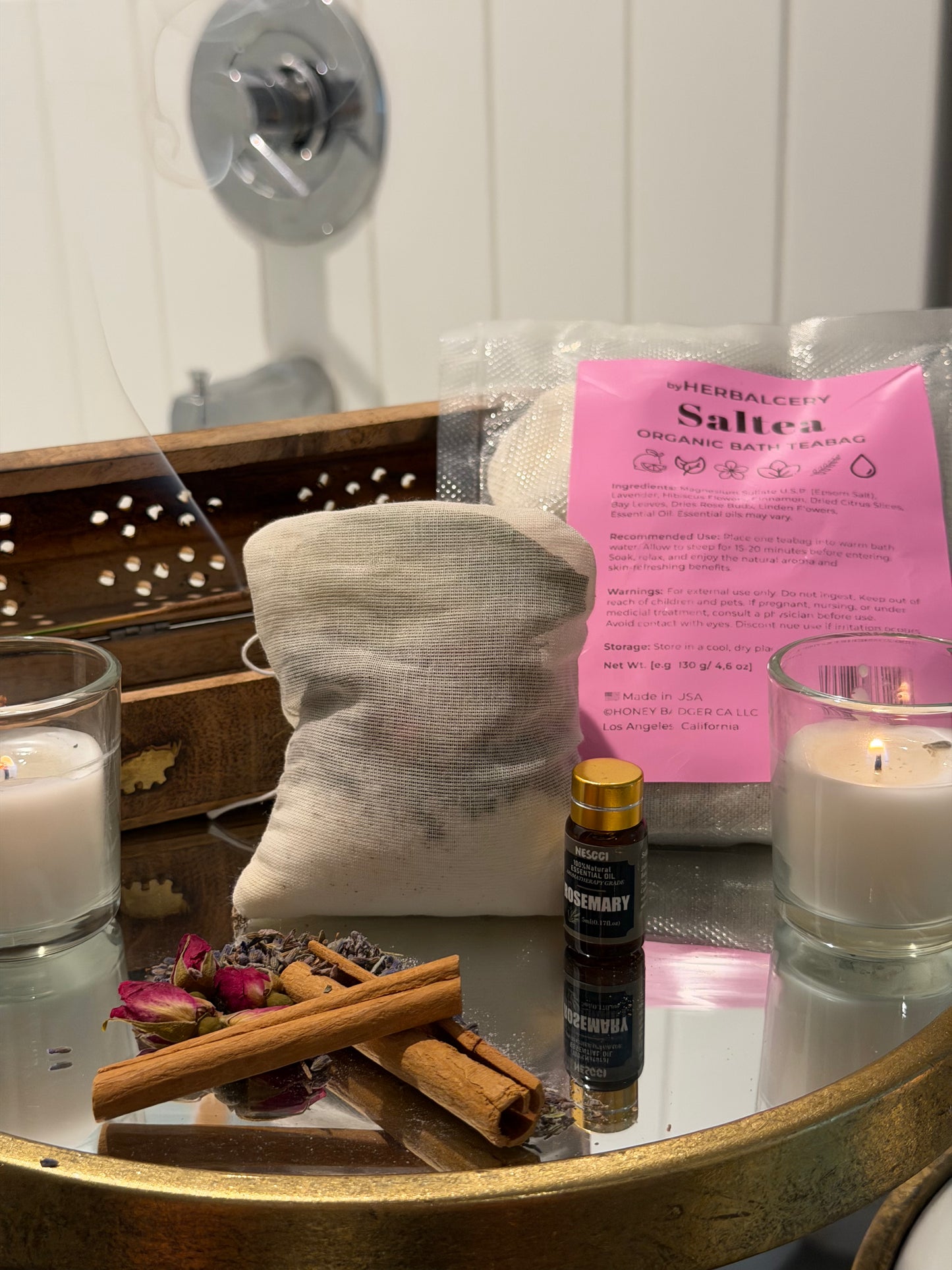 SALTEA Bath Teabag Set